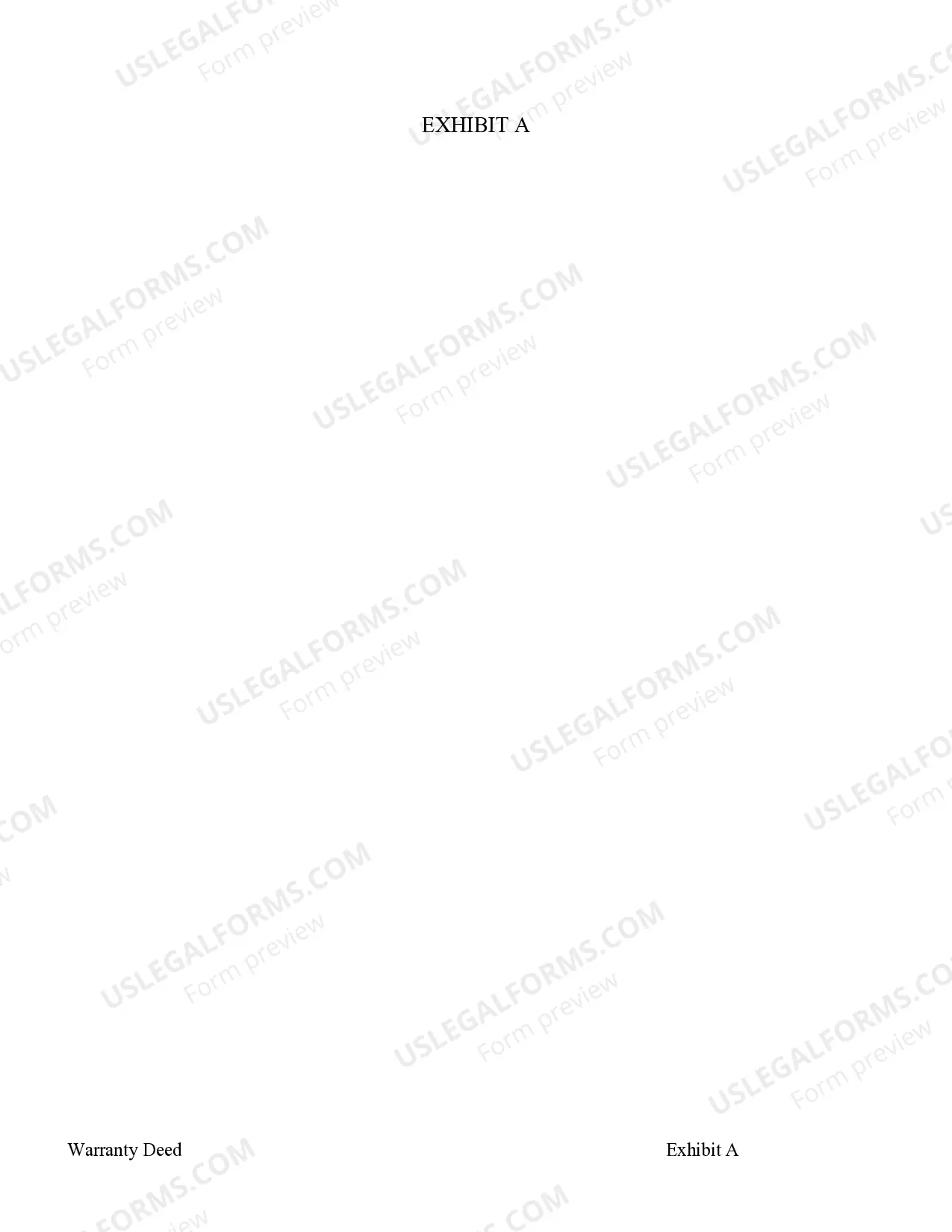 Preview Warranty Deed from Individual to Individual