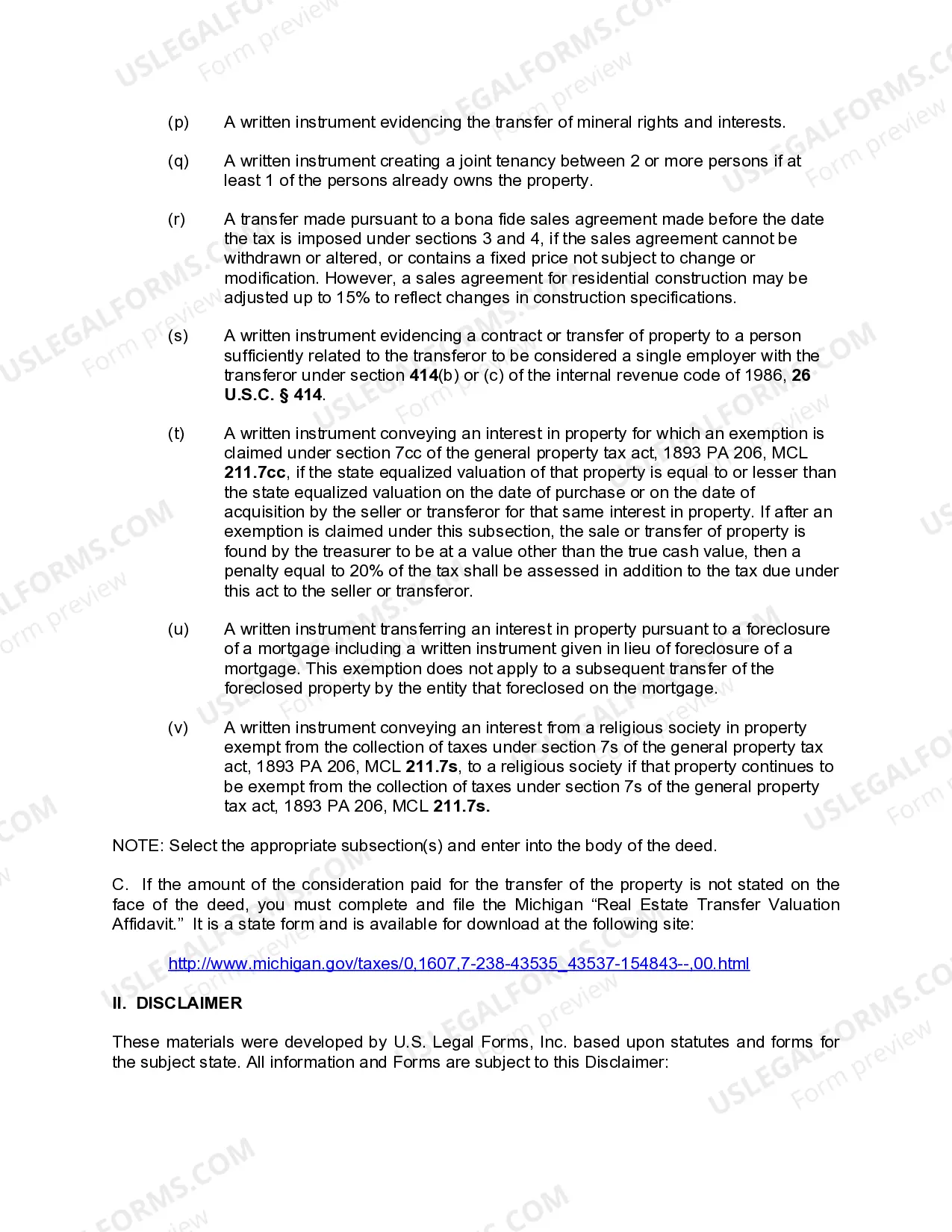 Preview Quitclaim Deed - Limited Liability Company to Limited Liability Company