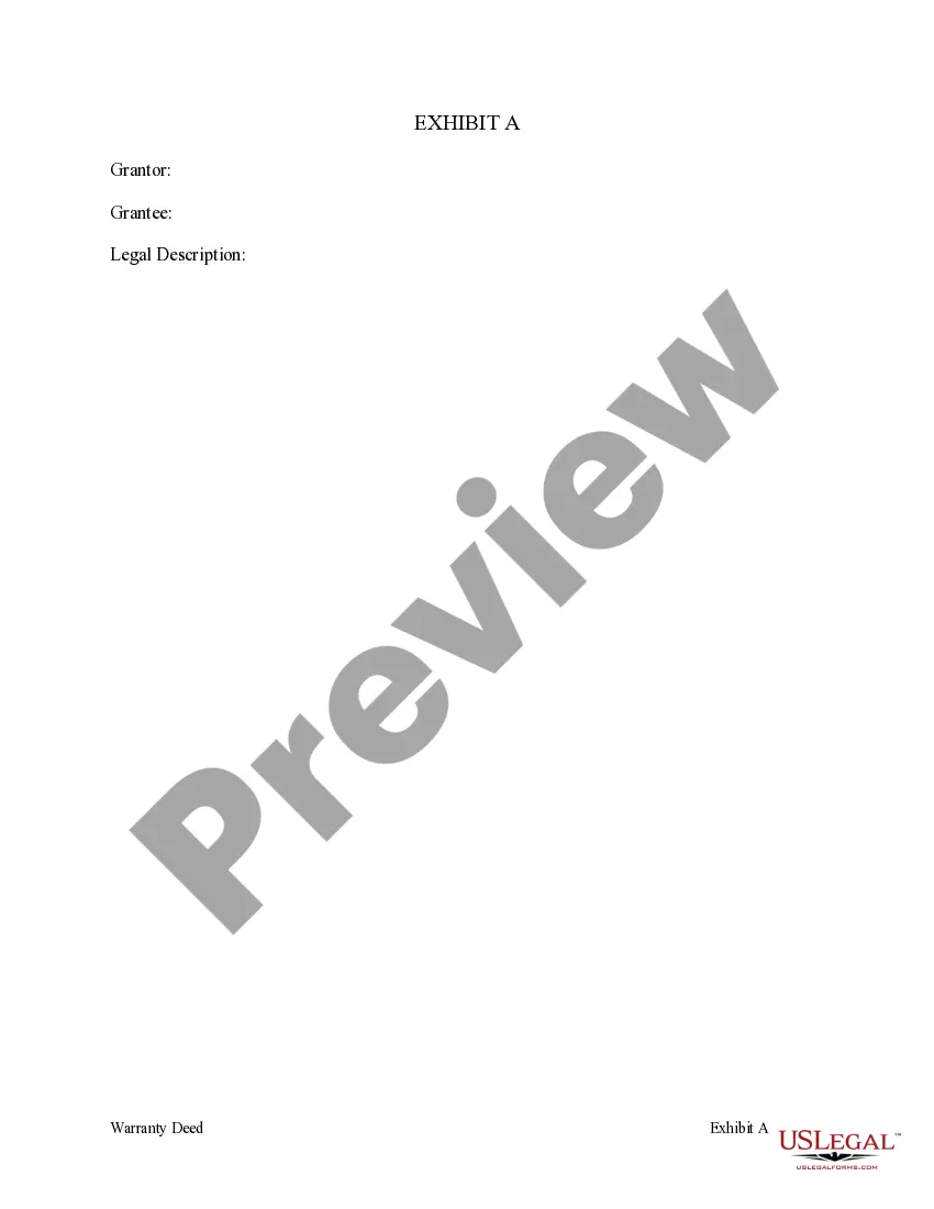 Preview Warranty Deed for a Time Share from an Individual to a Trust