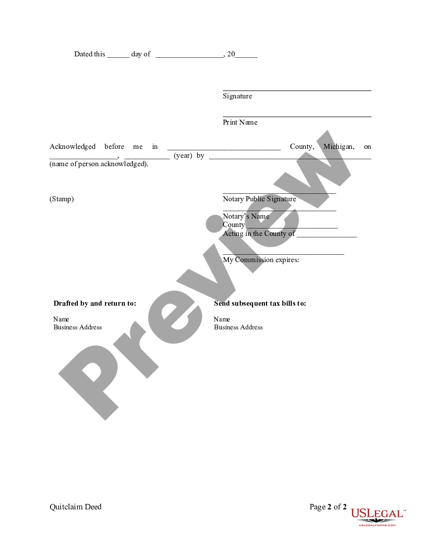 michigan-quitclaim-deed-from-individual-to-two-individuals-in-joint