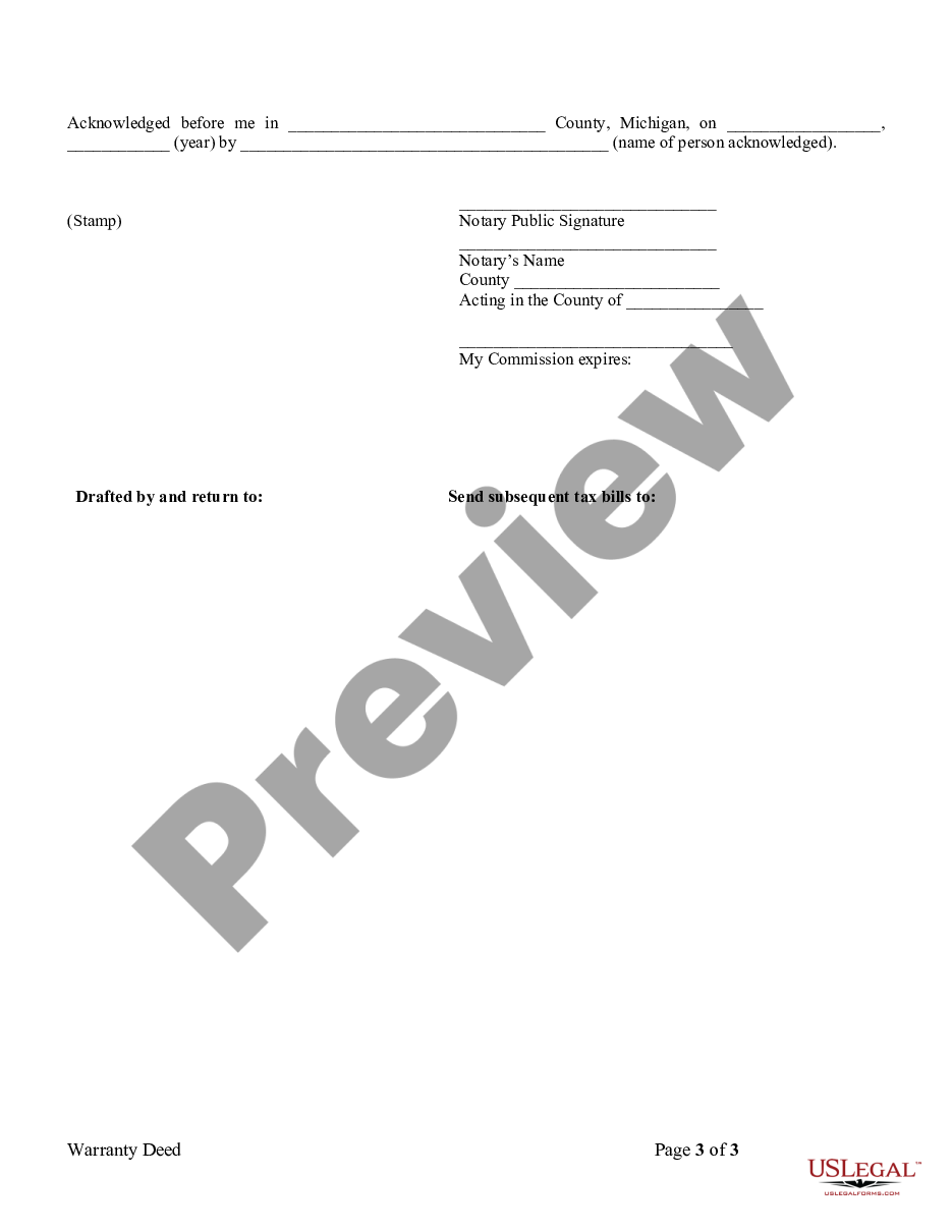 page 2 Warranty Deed from two Individuals to Husband and Wife preview