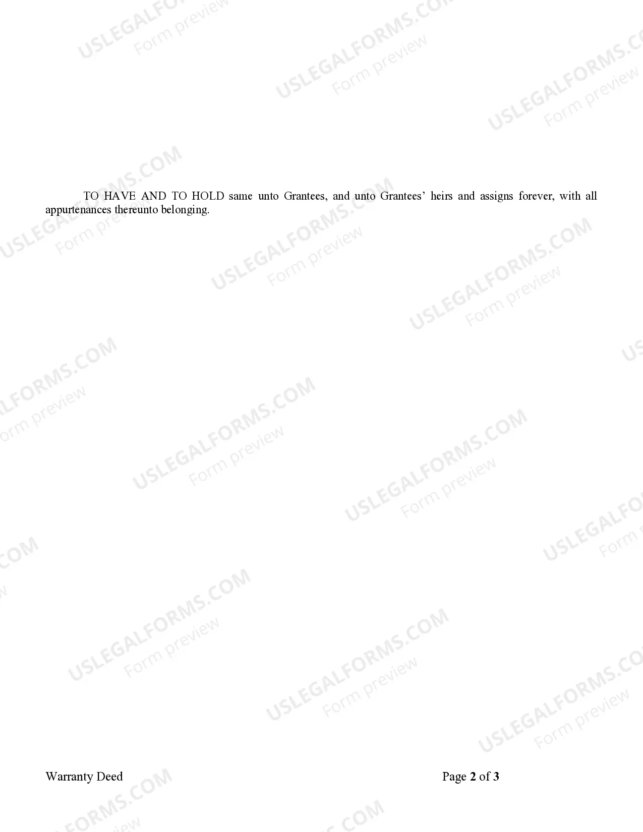 Preview Warranty Deed from two Individuals to Husband and Wife