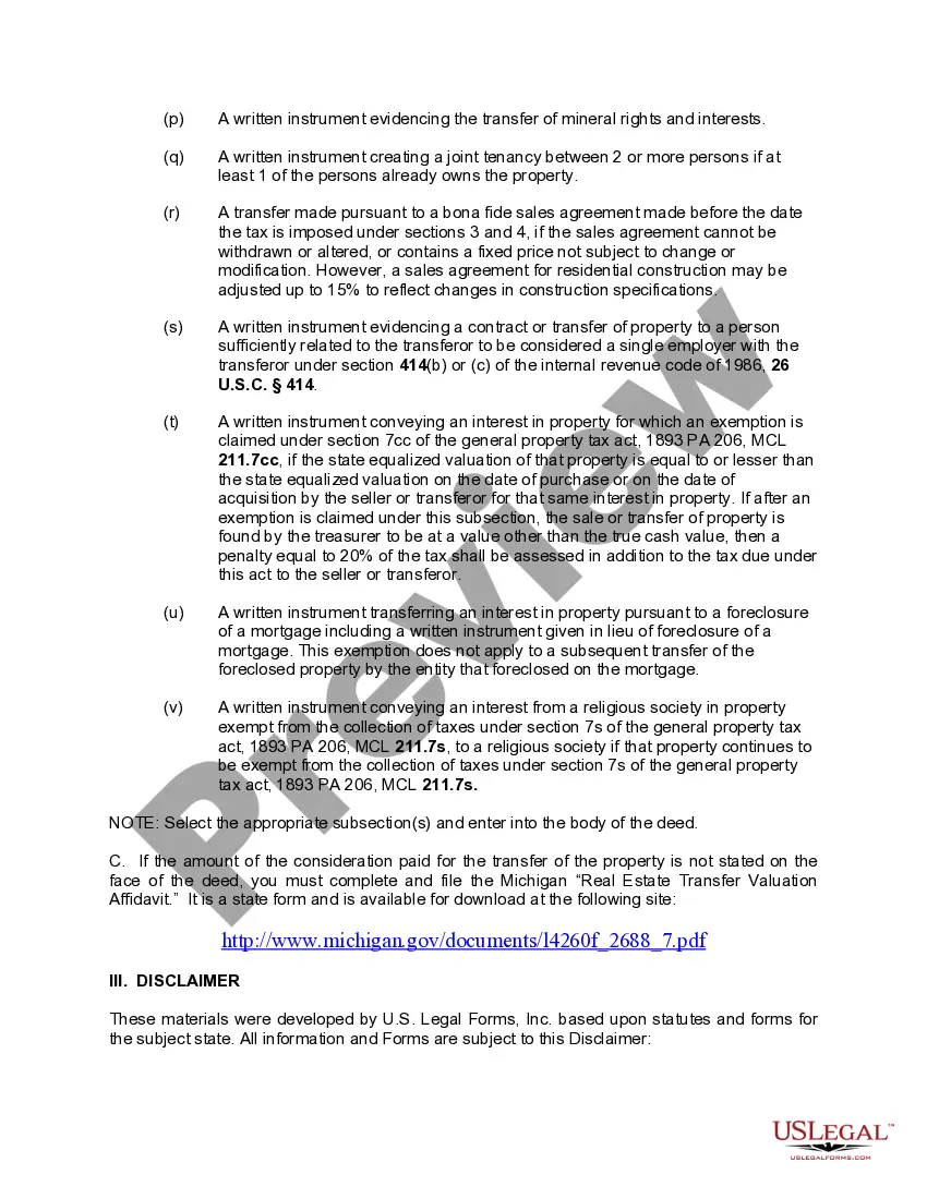 Preview Quitclaim Deed from Individual Grantor to Two Individual Grantees