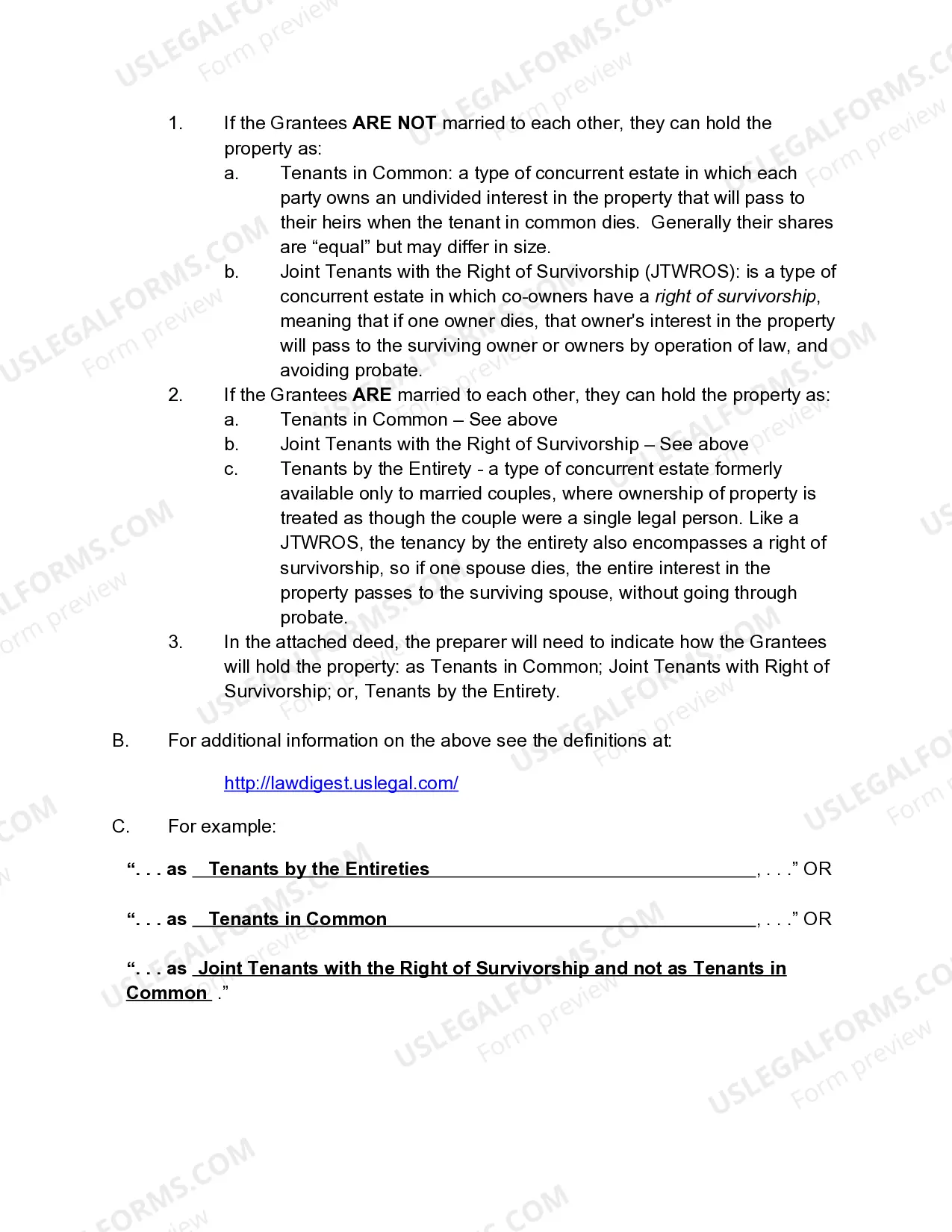 Preview Quitclaim Deed - Two Individuals to Three Individuals