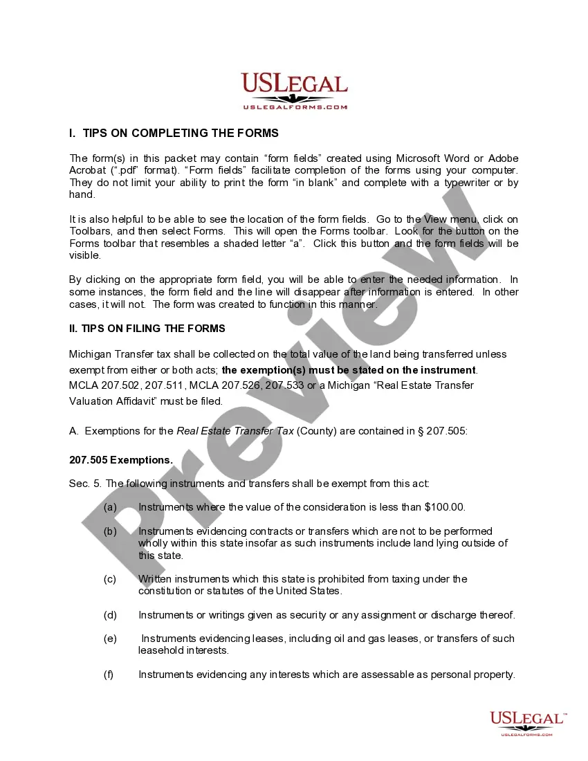 Preview Quitclaim Deed from Trust to an Individual