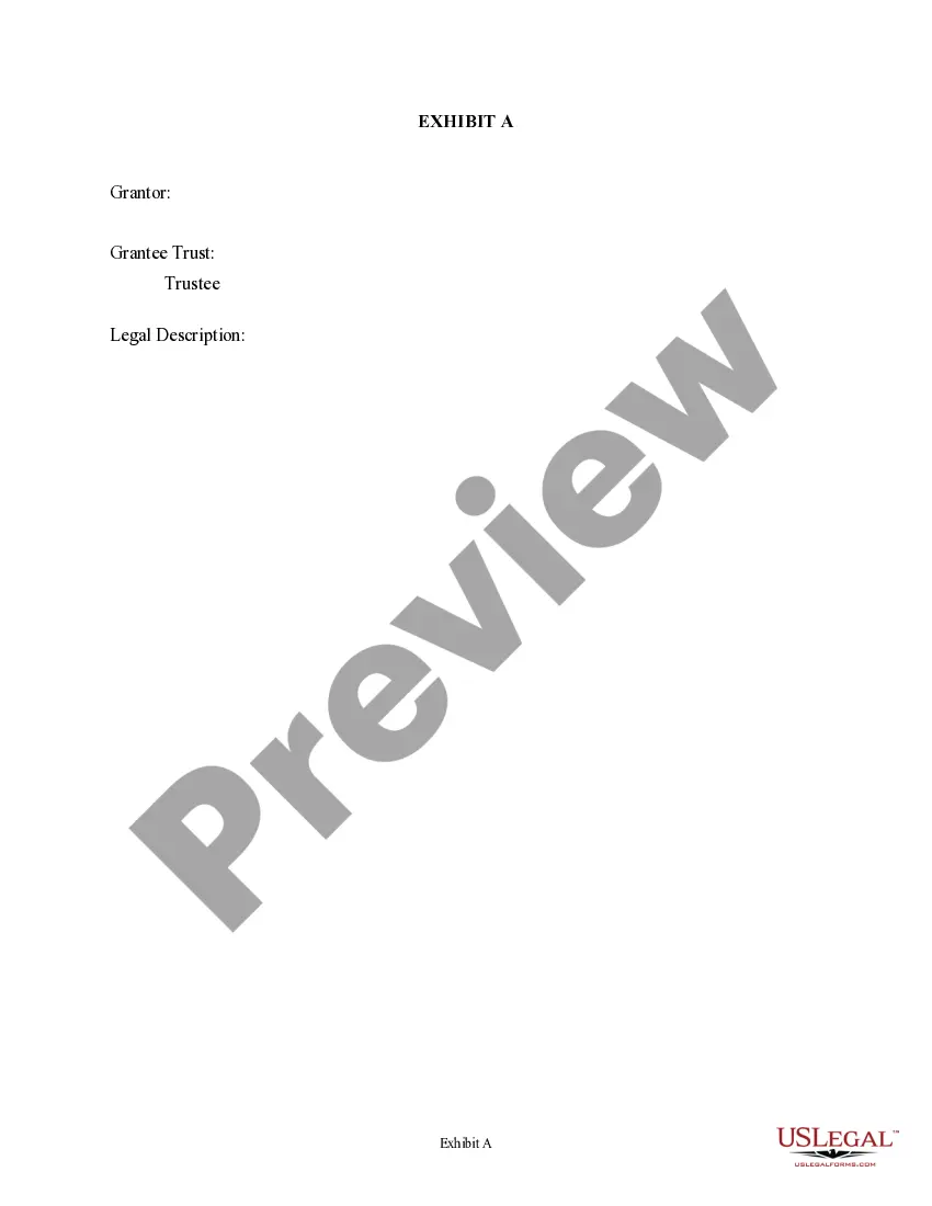 Preview Quitclaim Deed from an Individual to a Trust