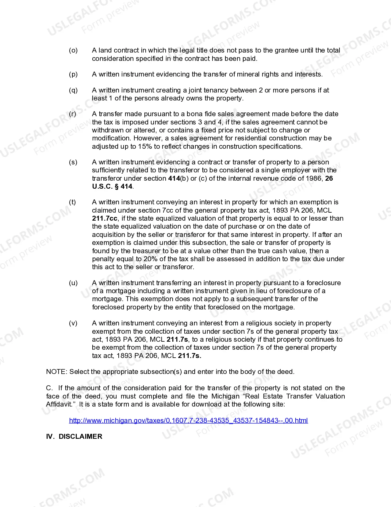 Preview Quitclaim Deed from Limited Liability Company to Two Individuals / Husband and Wife
