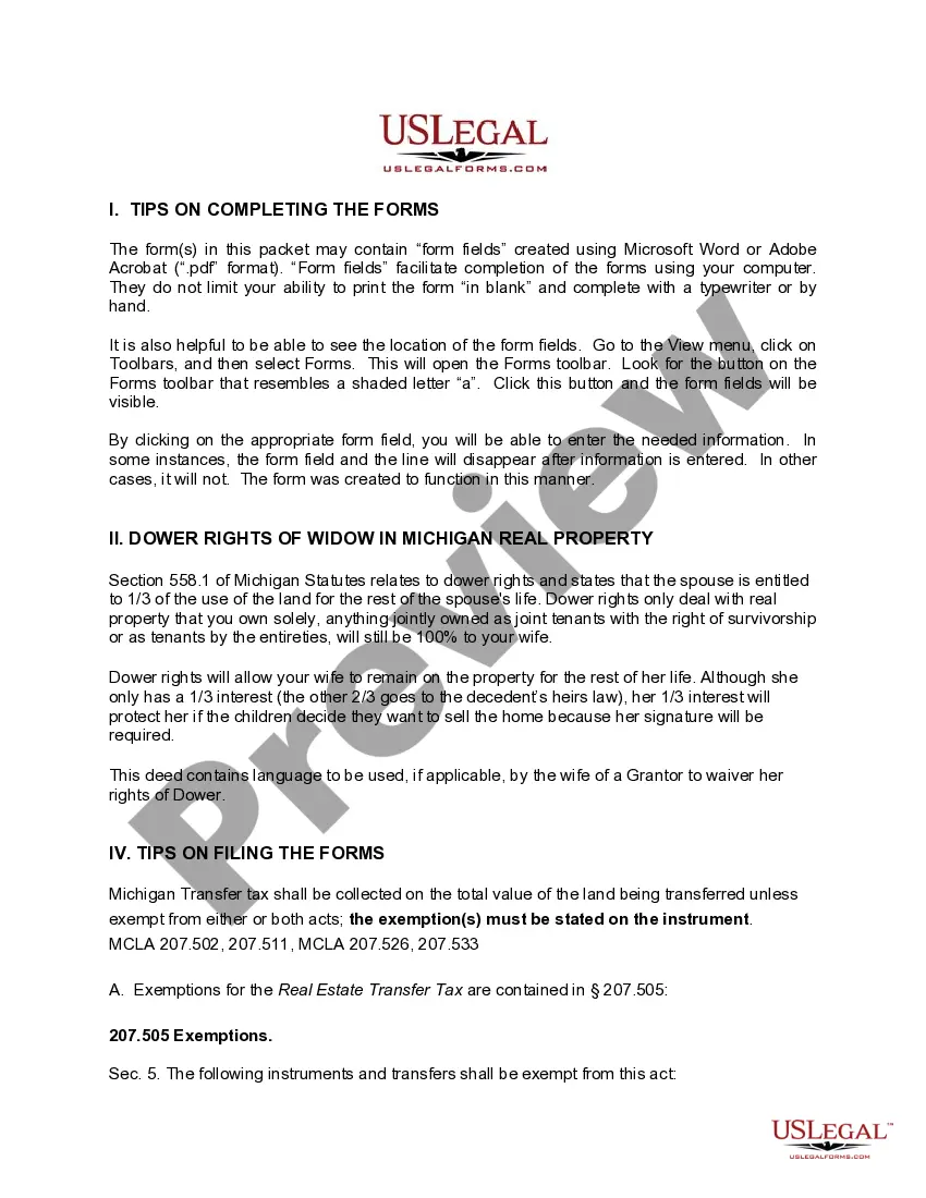 Preview Quitclaim Deed from three Individuals to an Individual