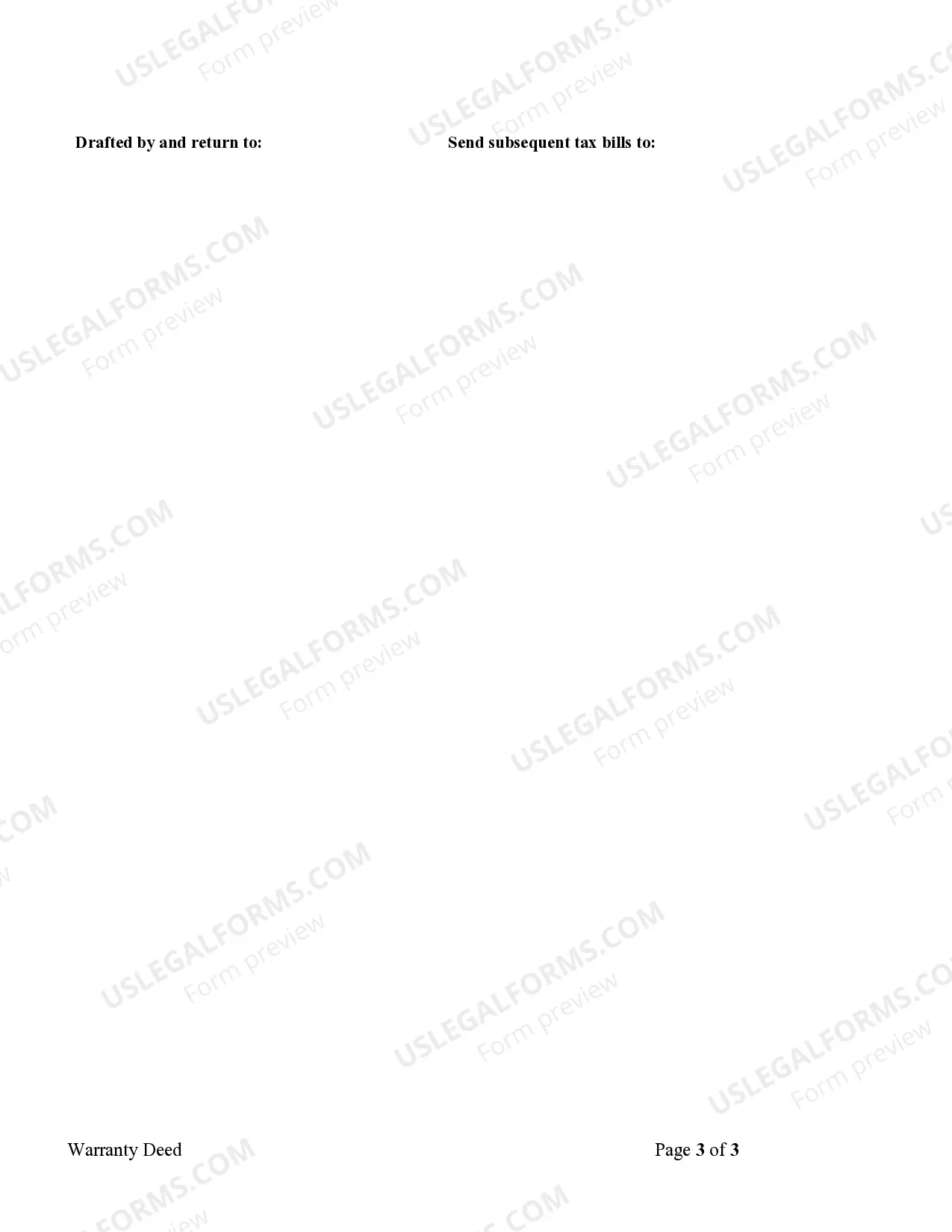 Preview Warranty Deed from Individual to Corporation