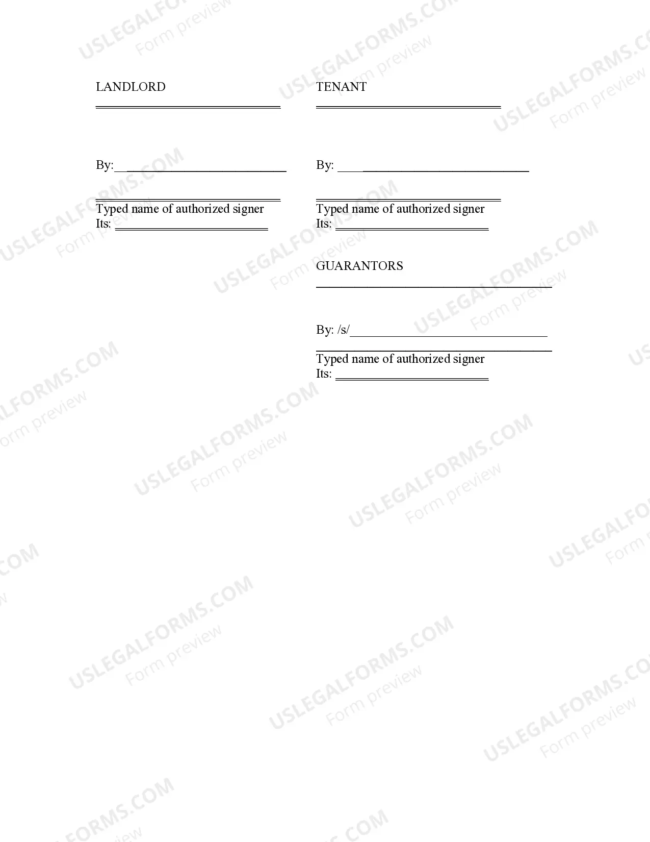 Preview Lease Enforcement Forbearance Agreement
