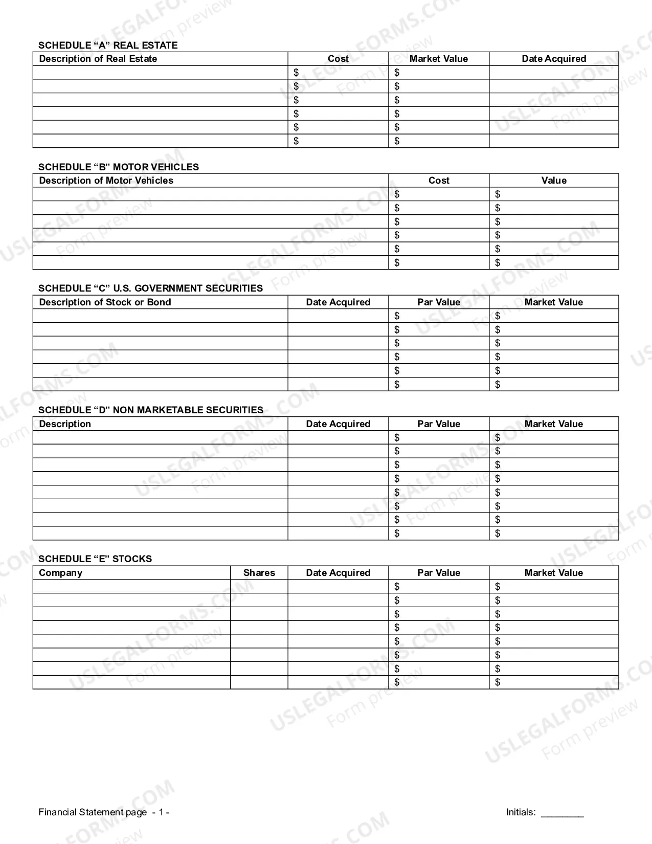 Preview Non-Marital Cohabitation Living Together Agreement
