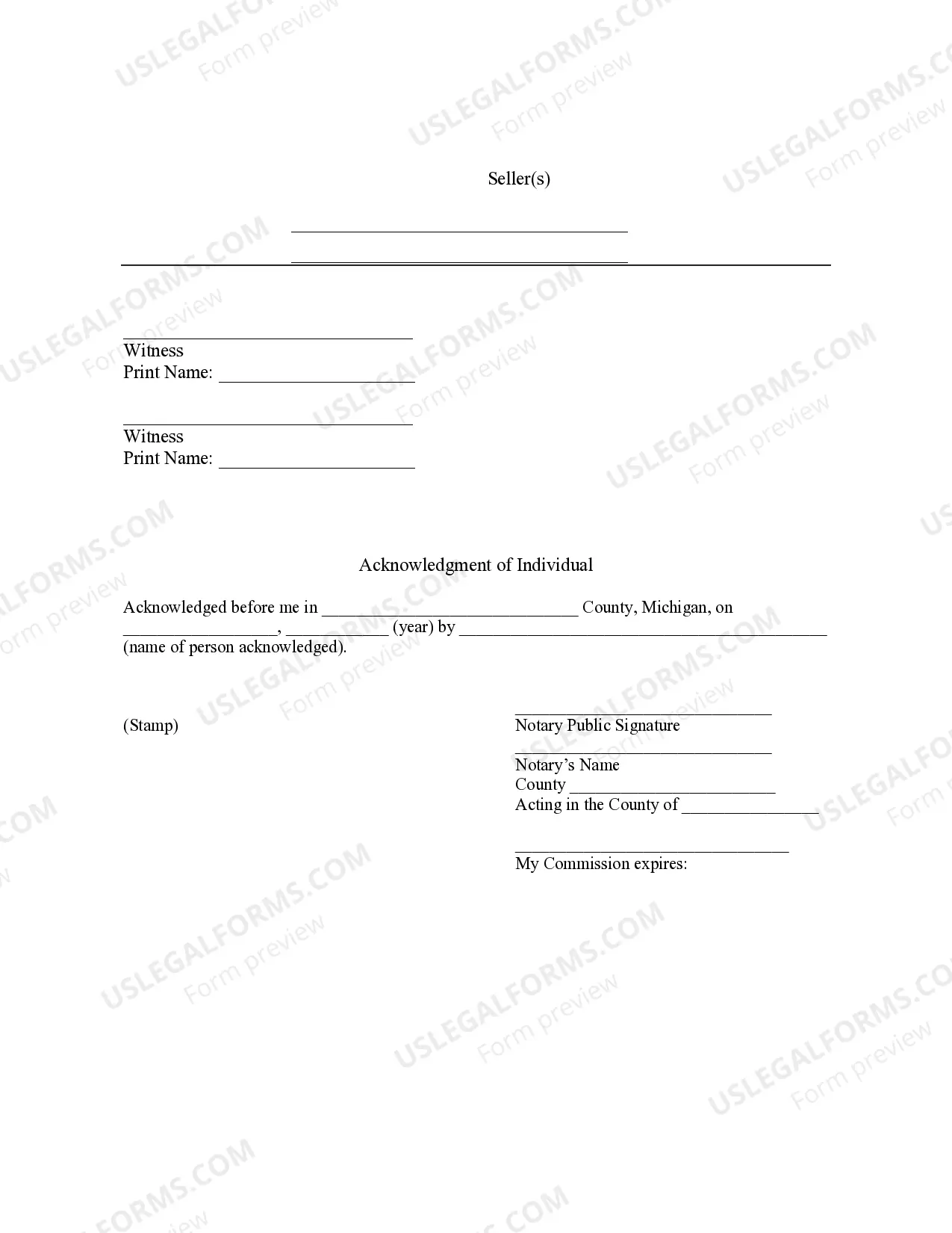 Preview Bill of Sale with Warranty by Individual Seller