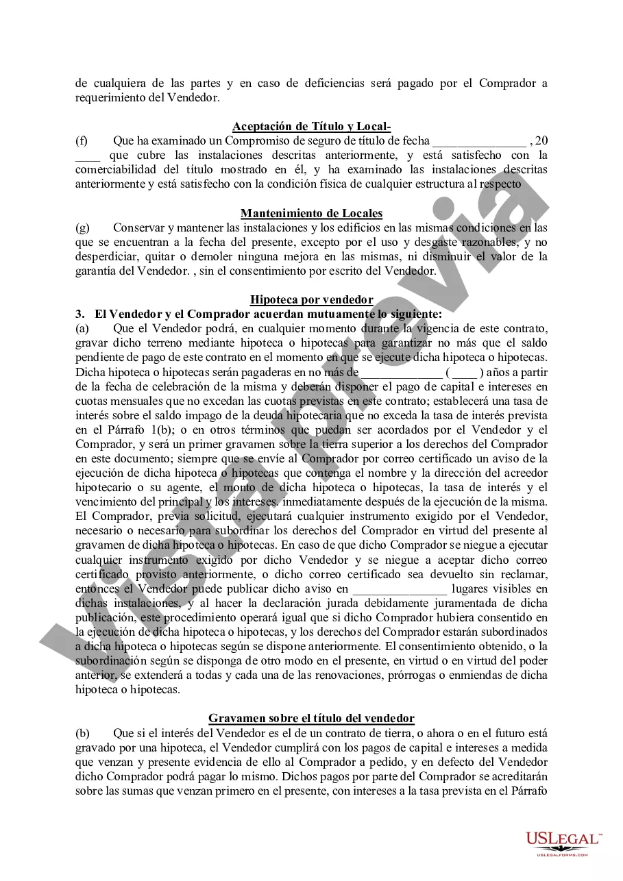 Preview Contrato de tierra