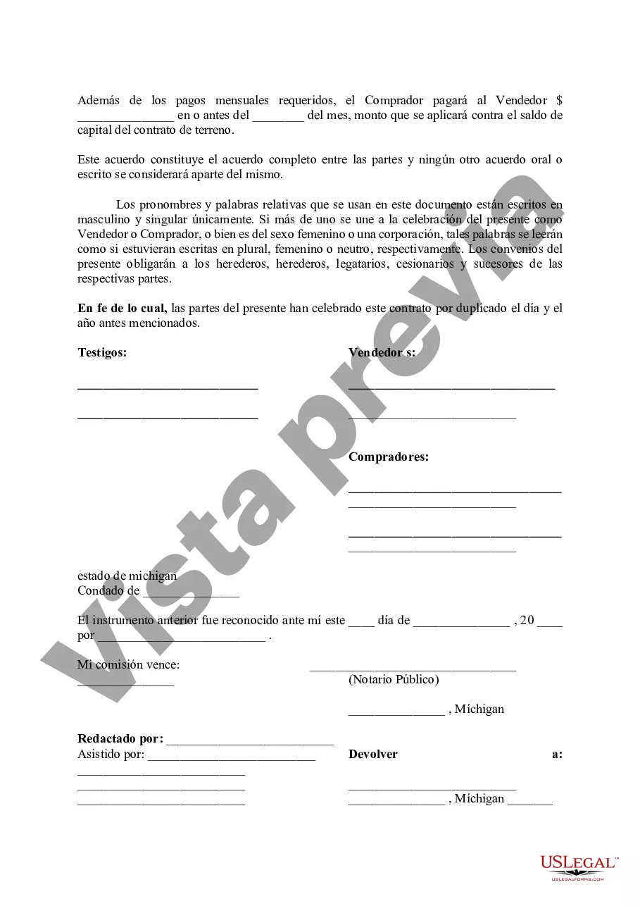 Preview Contrato de tierra