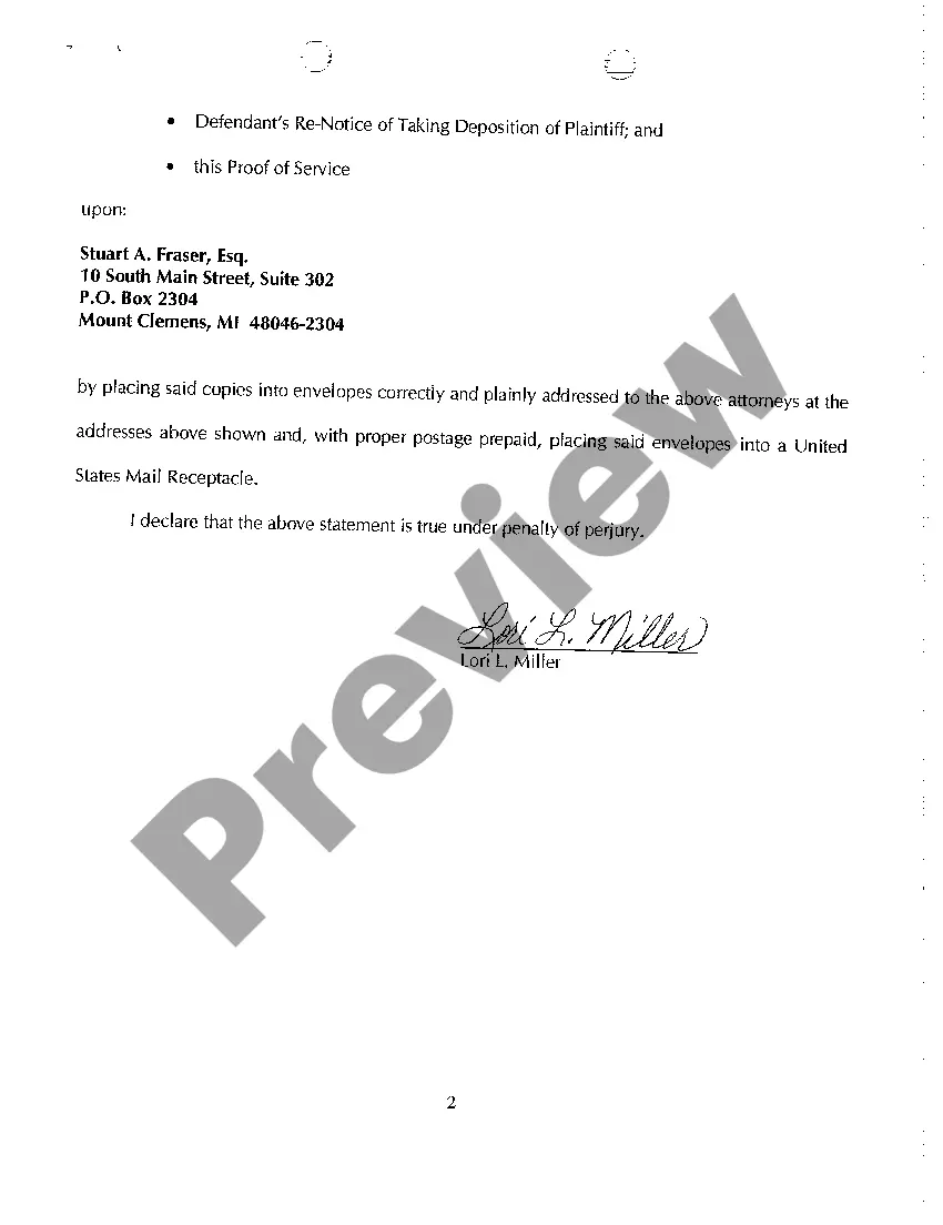 Preview A13 Proof of Service