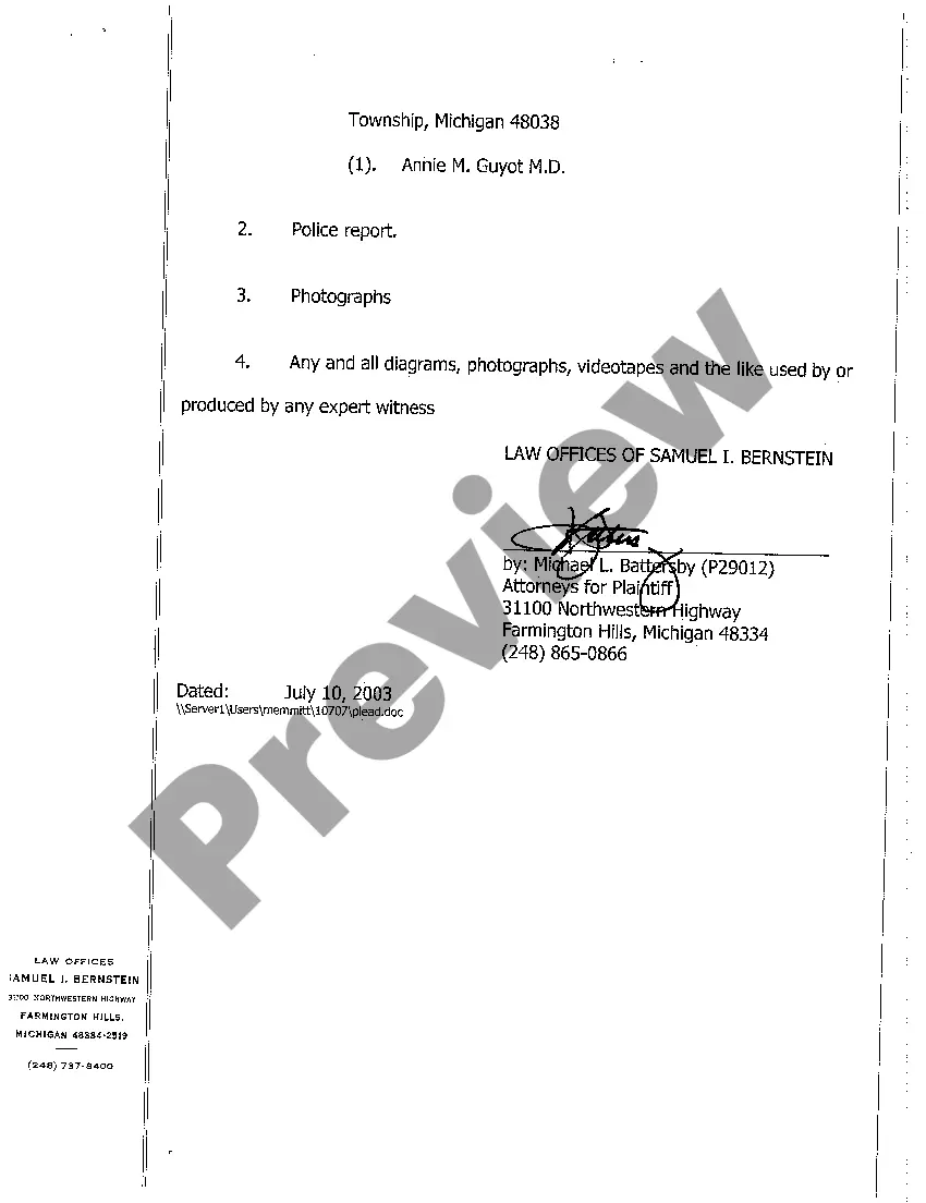 Get A02 Plaintiff Preliminary Witness List Preview A02 Plaintiff Preliminary Witness List