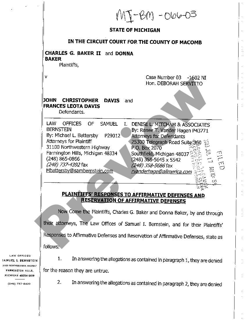 Notice of Unhealthy or Unsafe Living Conditions Landlord to Tenant