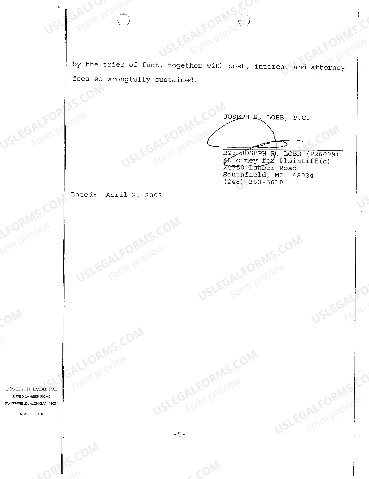 Preview A01 Complaint regarding Personal Injury to Handicapped Passenger in Transport Van