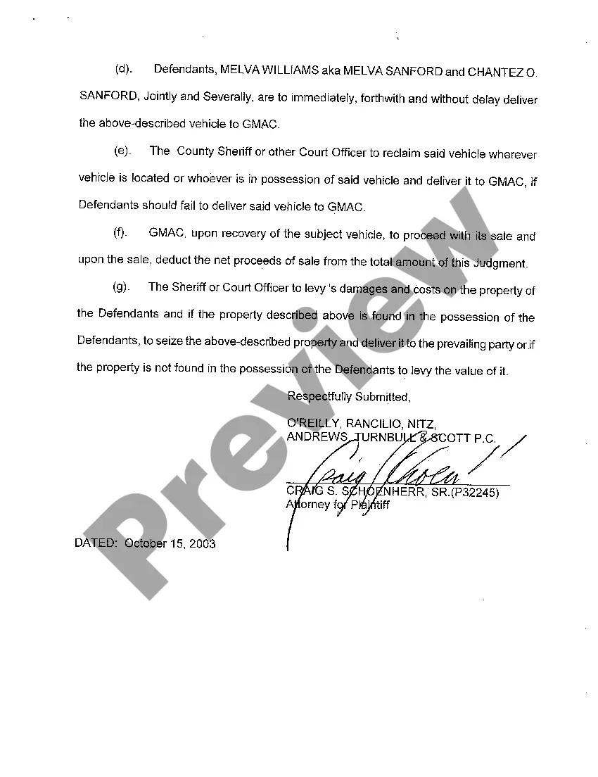Get A05 Motion for Entry of Default Judgment Award of Attorney Fees And for Issuance of Order to Seize Property Preview A05 Motion for Entry of Default Judgment Award of Attorney Fees And for Issuance of Order to Seize Property