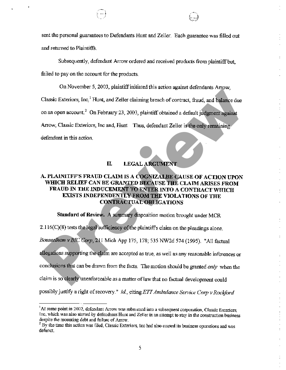 response-to-motion-for-summary-disposition-michigan-for-rent-us-legal