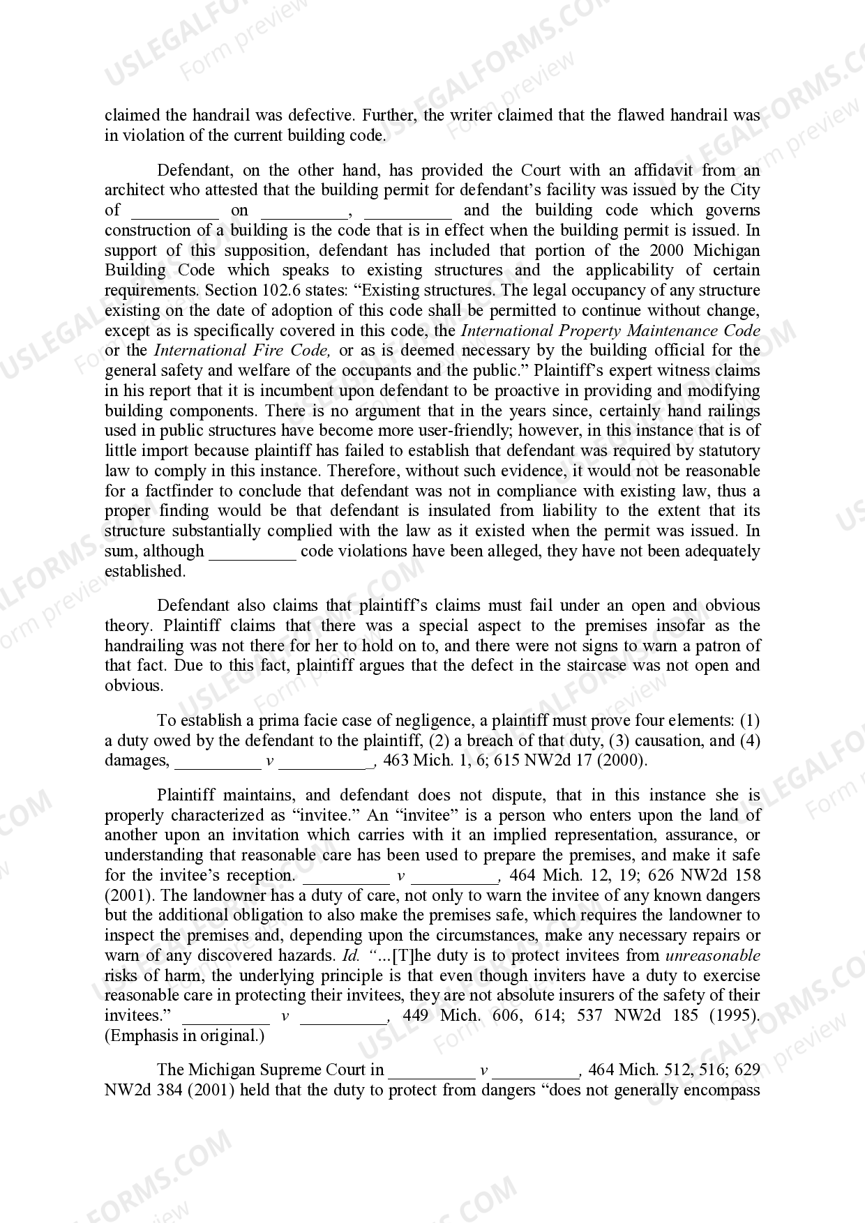 Ann Arbor Michigan Opinion and Order Granting Motion for Summary