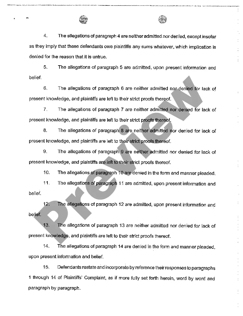 Preview A04 Affidavit to Plaintiffs' Complaint