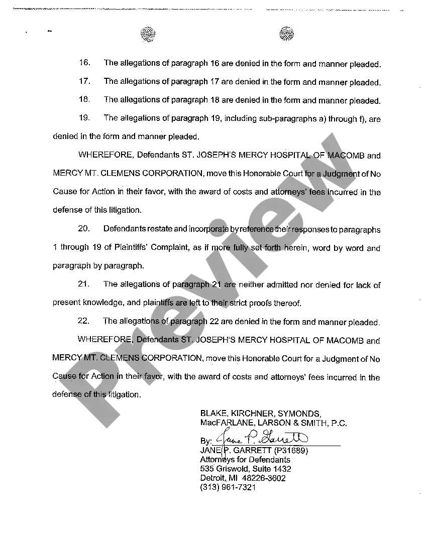 Preview A04 Affidavit to Plaintiffs' Complaint