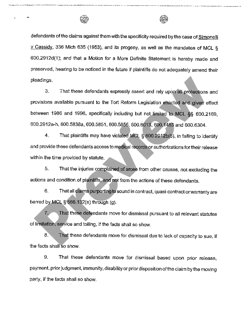 Preview A04 Affidavit to Plaintiffs' Complaint