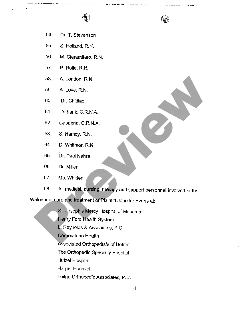 Get A11 Defendants' Witness List Preview A11 Defendants' Witness List