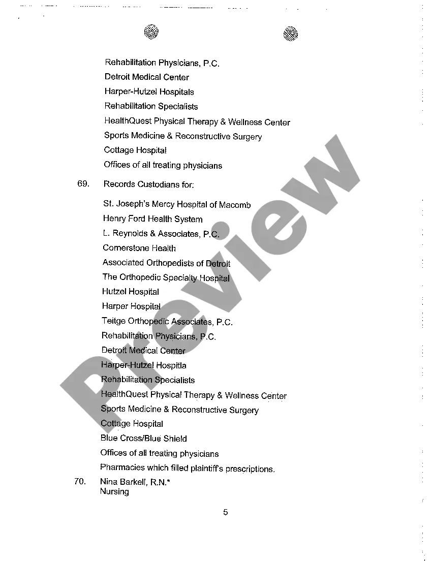 Get A11 Defendants' Witness List Preview A11 Defendants' Witness List