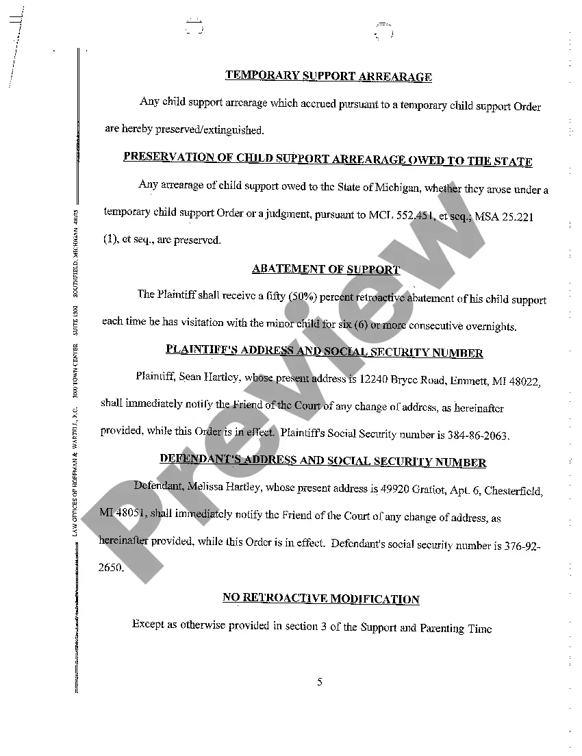 Preview A10 Judgment of Divorce