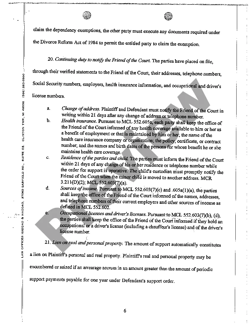 Get A08 Consent Judgment of Divorce Preview A08 Consent Judgment of Divorce