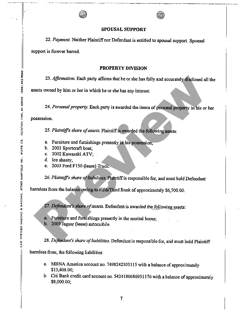 Get A08 Consent Judgment of Divorce Preview A08 Consent Judgment of Divorce