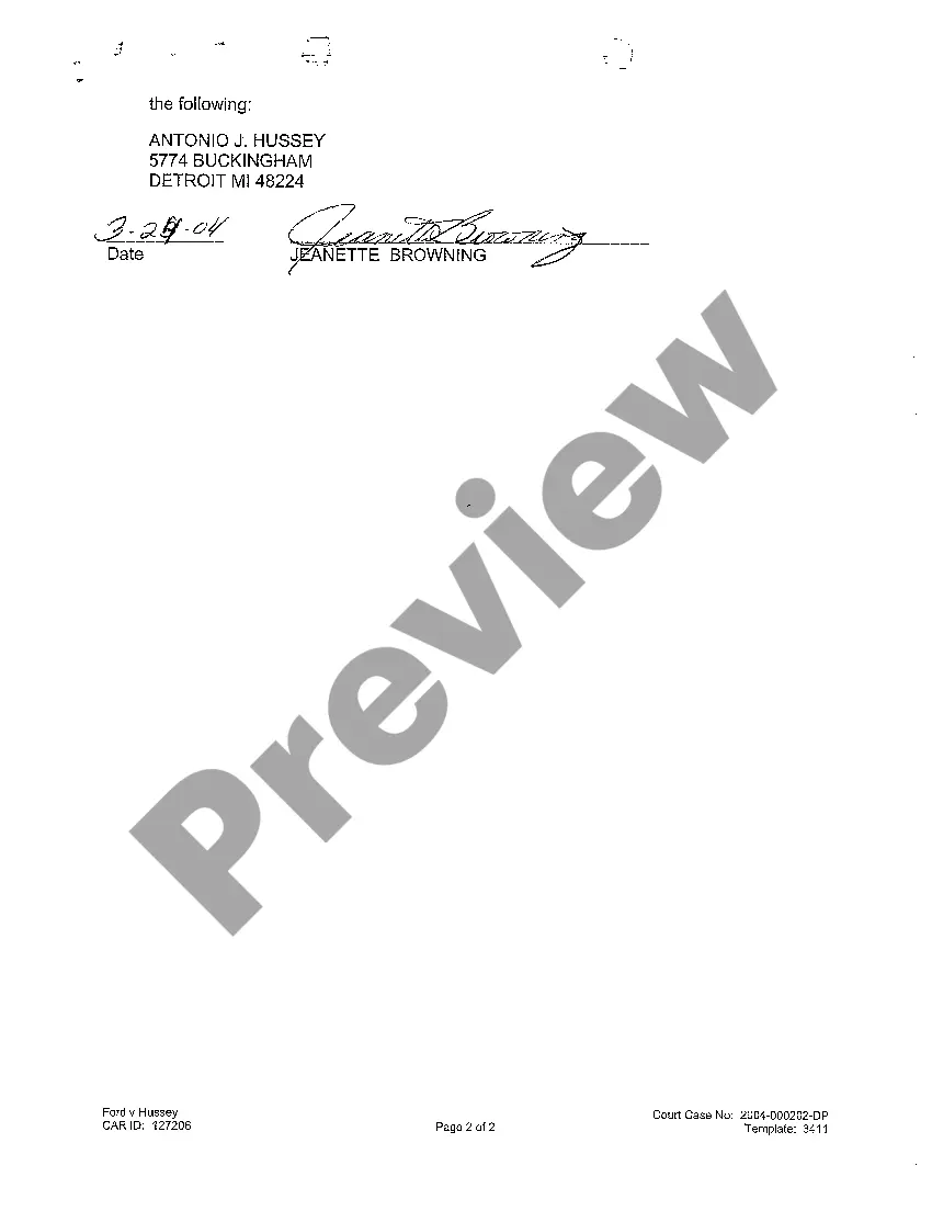 Preview A06 Request Hearing On a Motion, Notice of Hearing, Proof of Service