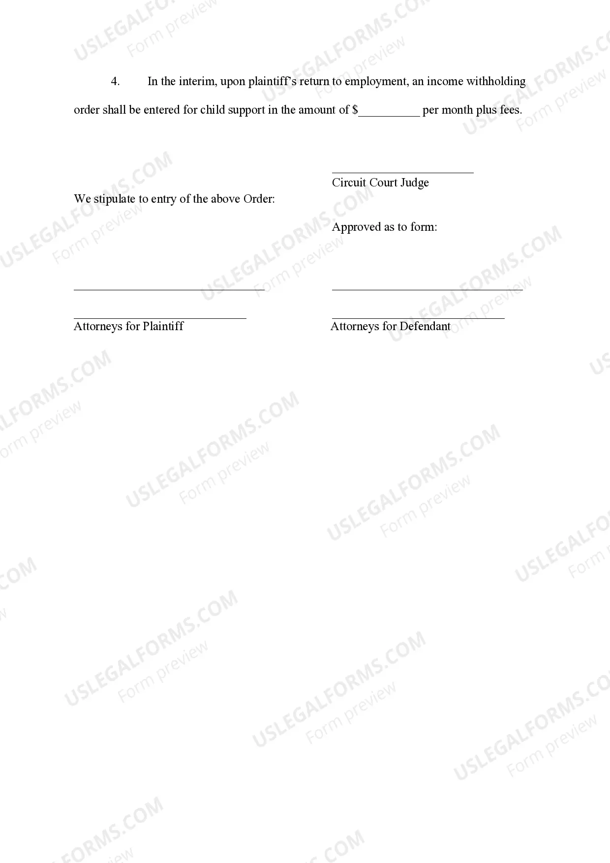 Preview Stipulated Order Adopting Recommended Order