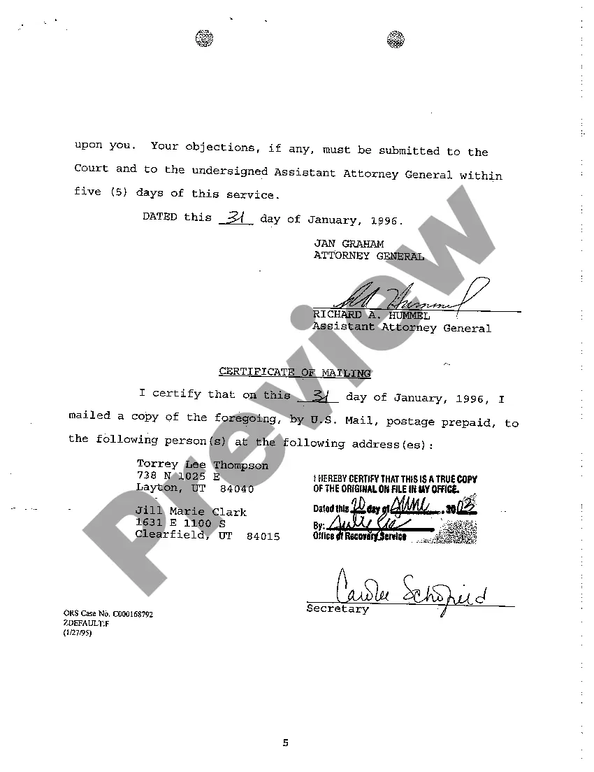 Preview A04 Default Judgment