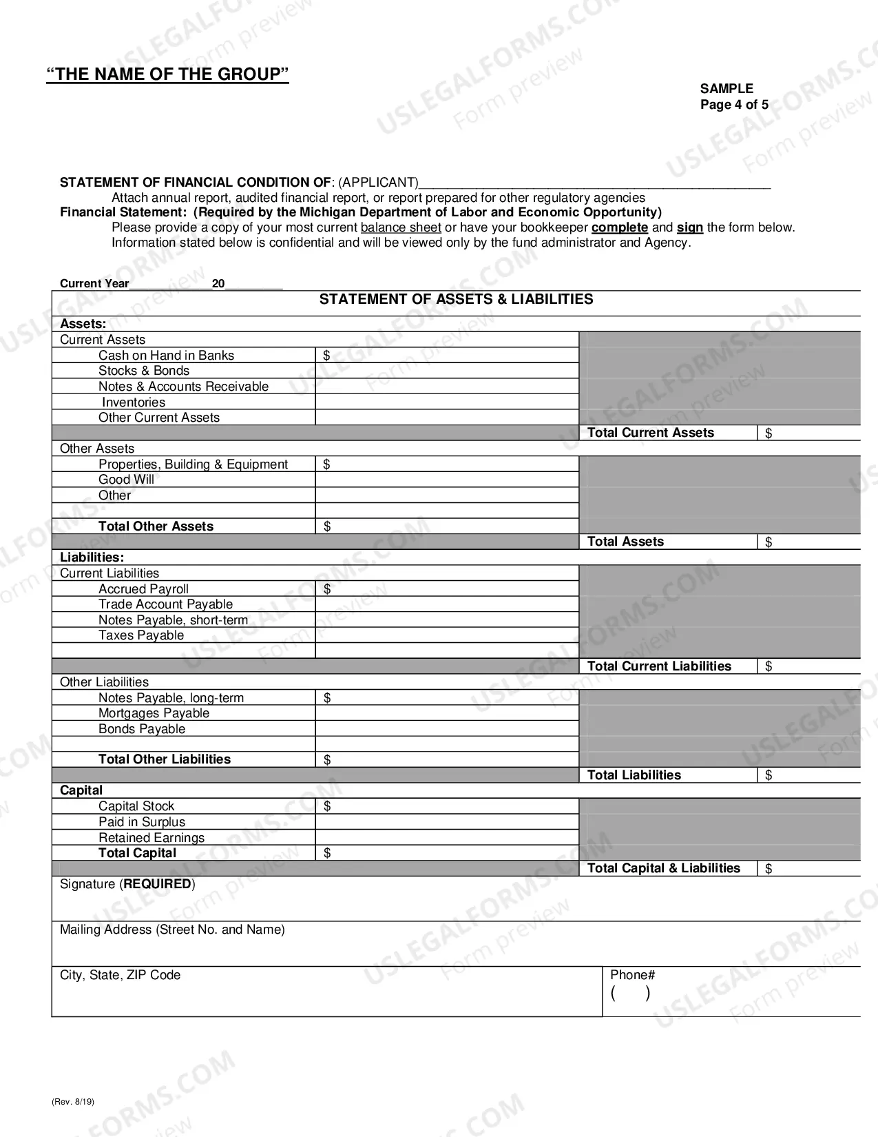 Preview Group Self-Insurer Application Packet