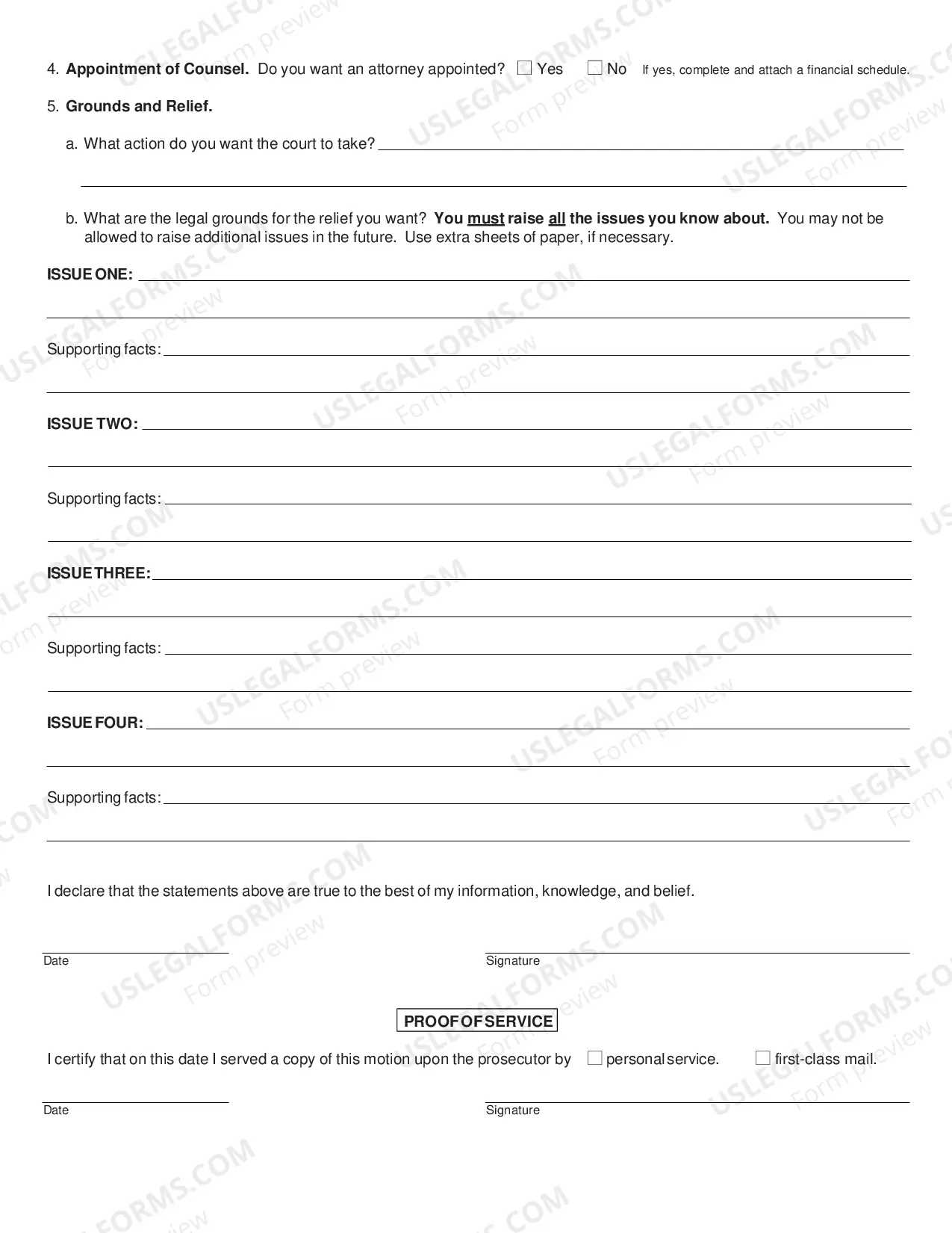 Preview Motion for Relief from Judgment