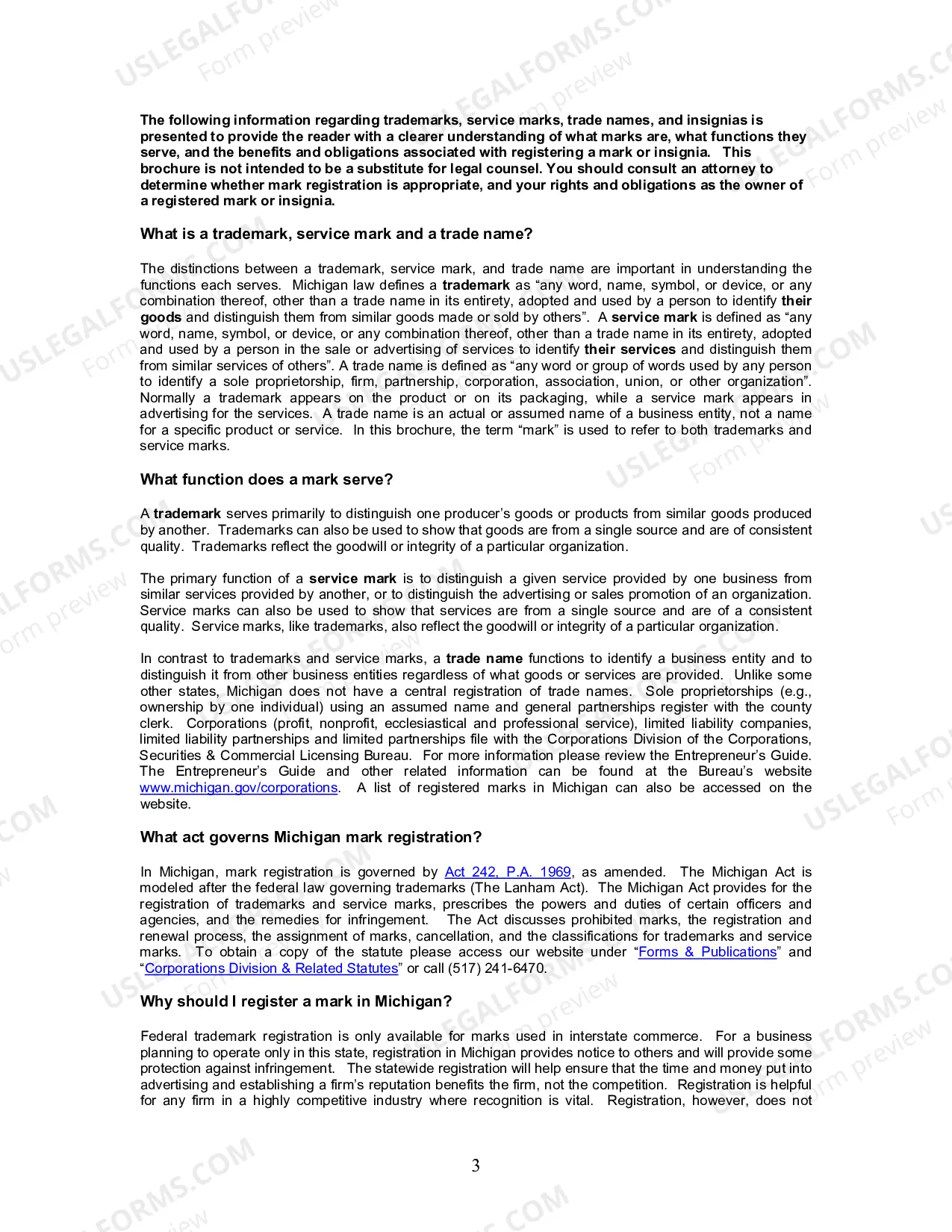 Preview UNIFORM CLASSIFICATION of GOODS/SERVICES