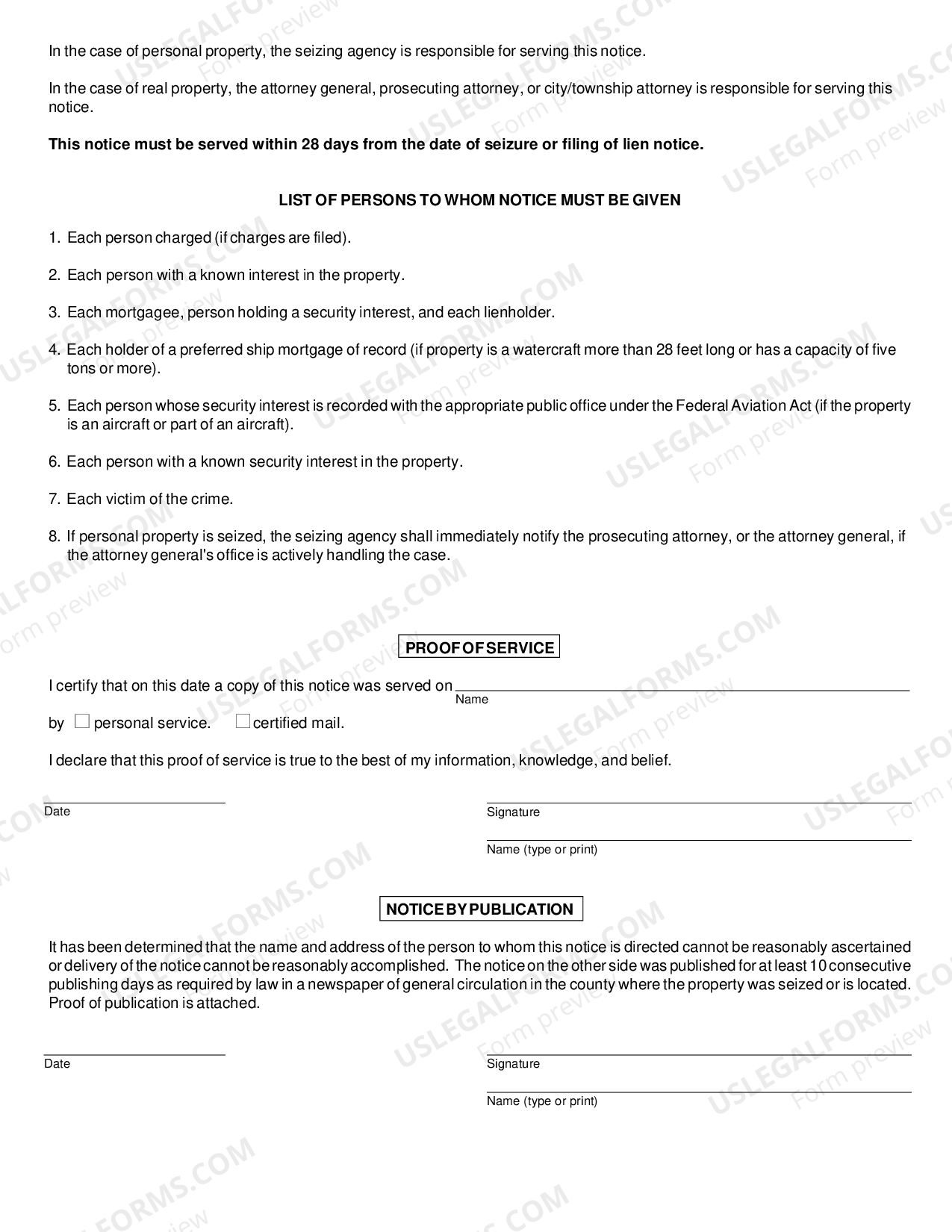Form 60a Notice Of Seizure Meaning _ Writ of Seizure and Sale: What it is, How ...