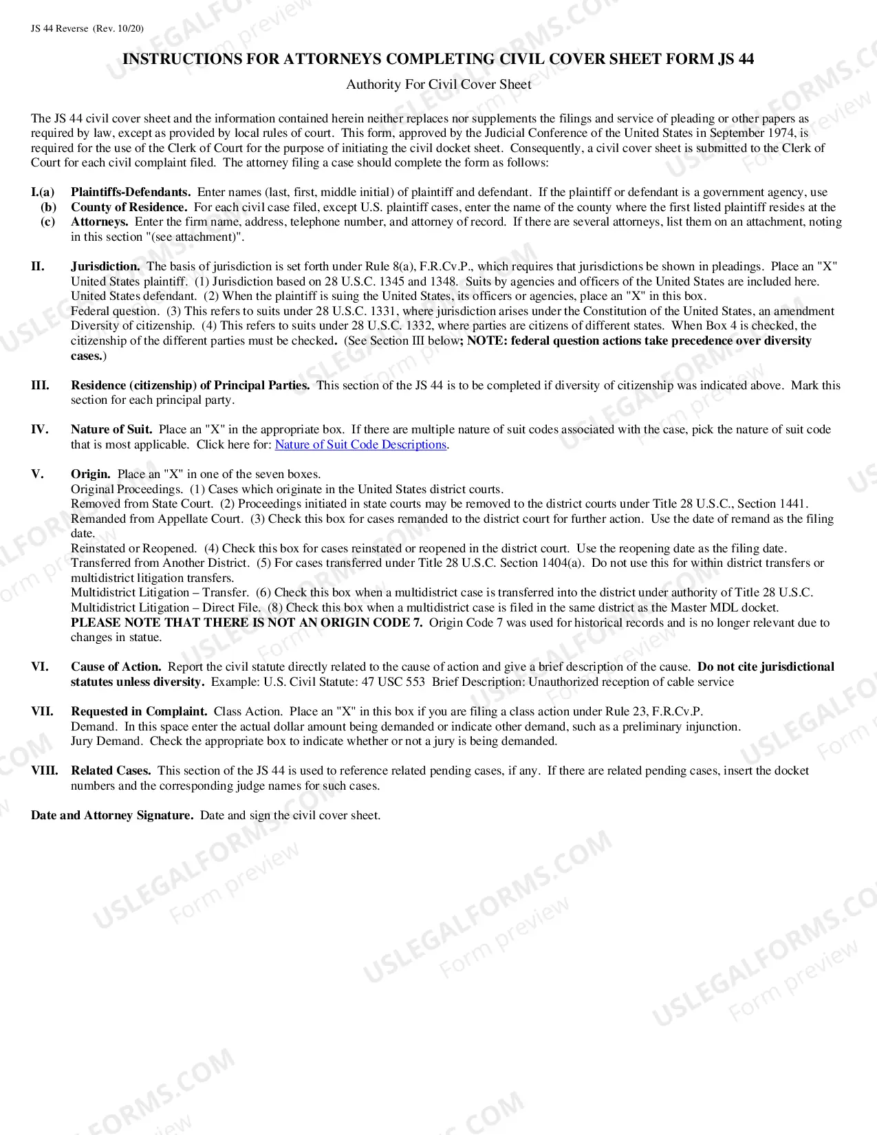 Preview Complaint For Review of A Social Security Disability