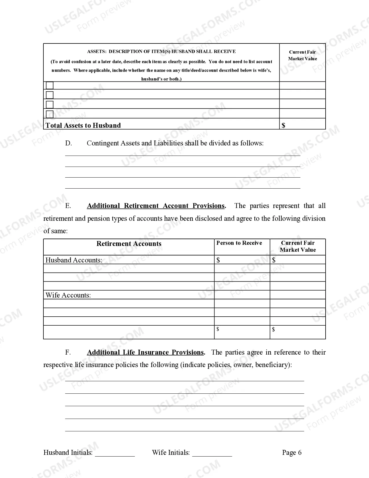 Preview Marital Domestic Separation and Property Settlement Agreement Adult Children Parties May have Joint Property or Debts where Divorce Action Filed
