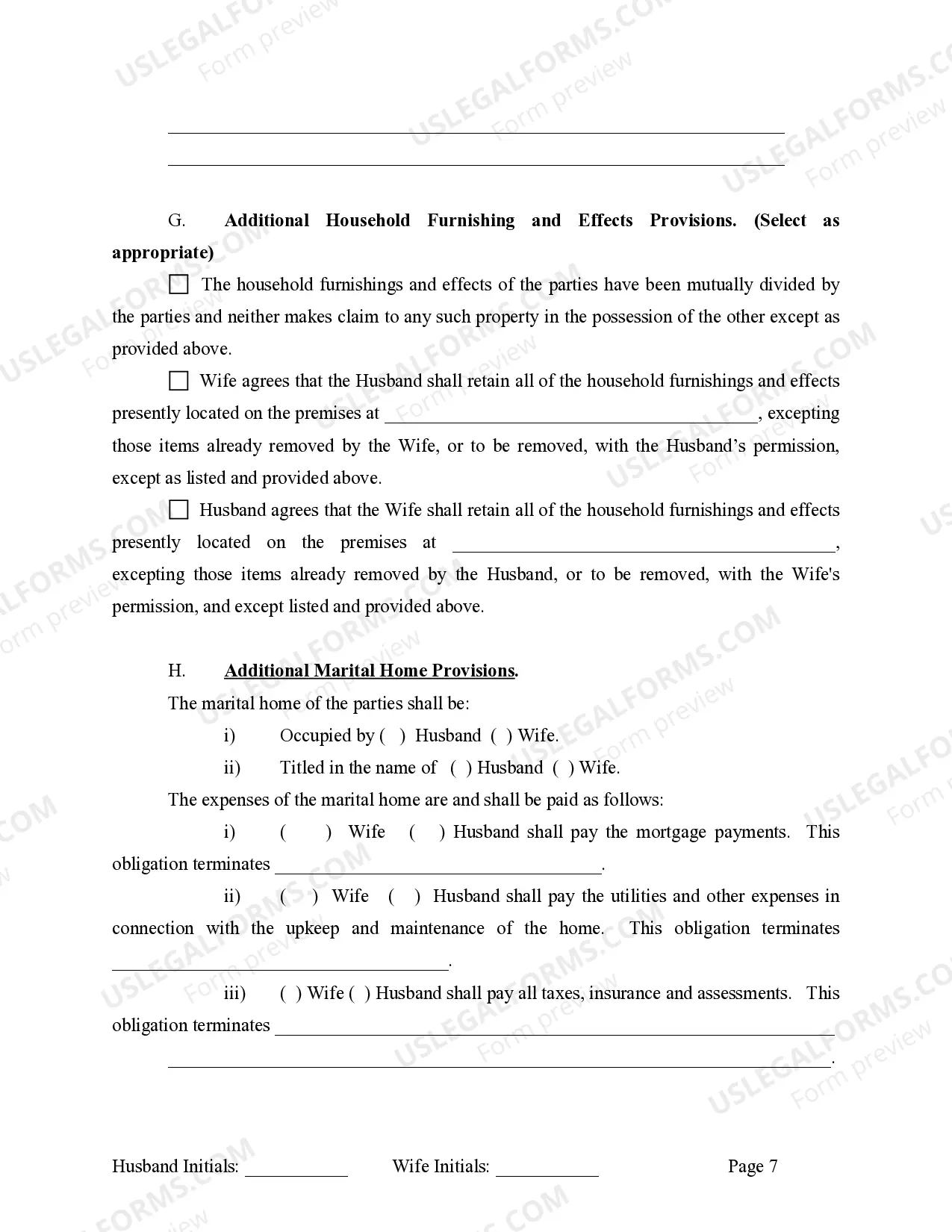 Preview Marital Domestic Separation and Property Settlement Agreement Adult Children Parties May have Joint Property or Debts where Divorce Action Filed