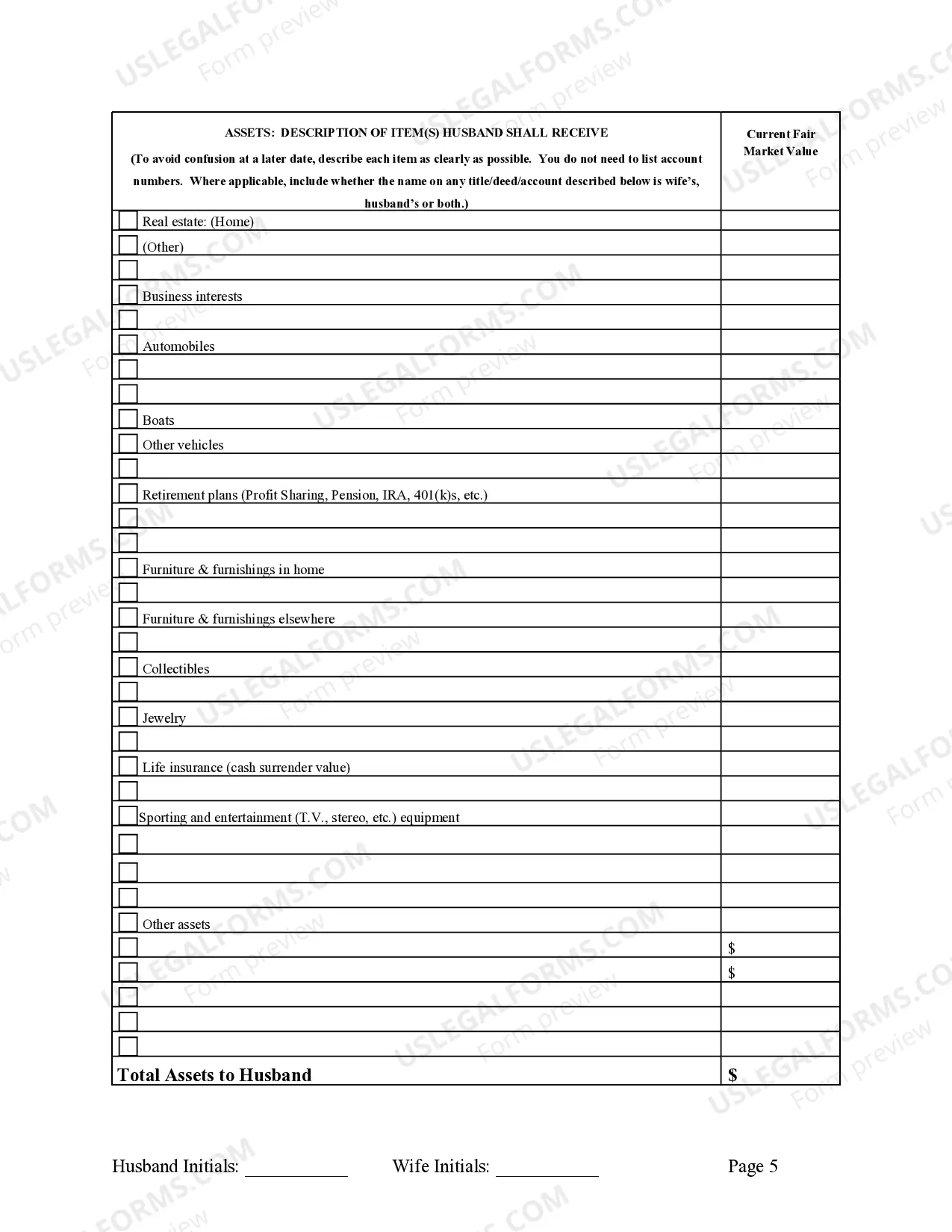 Preview Marital Domestic Separation and Property Settlement Agreement Adult Children Parties May have Joint Property or Debts effective Immediately