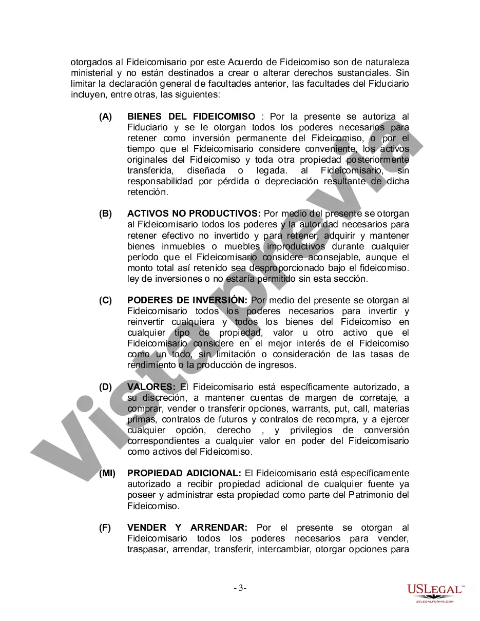Preview Fideicomiso en vida para esposo y esposa con hijos menores o adultos