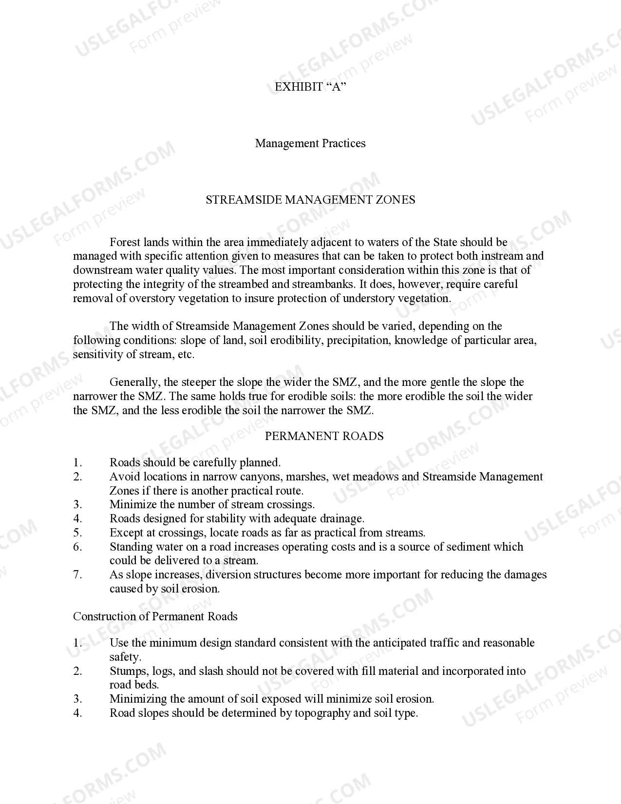 Preview Michigan Timber Sale Contract