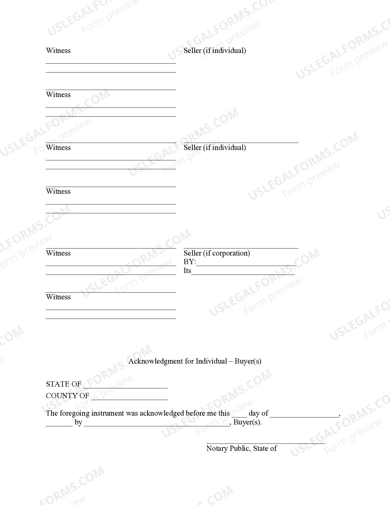 Preview Michigan Forest Products Timber Sale Contract