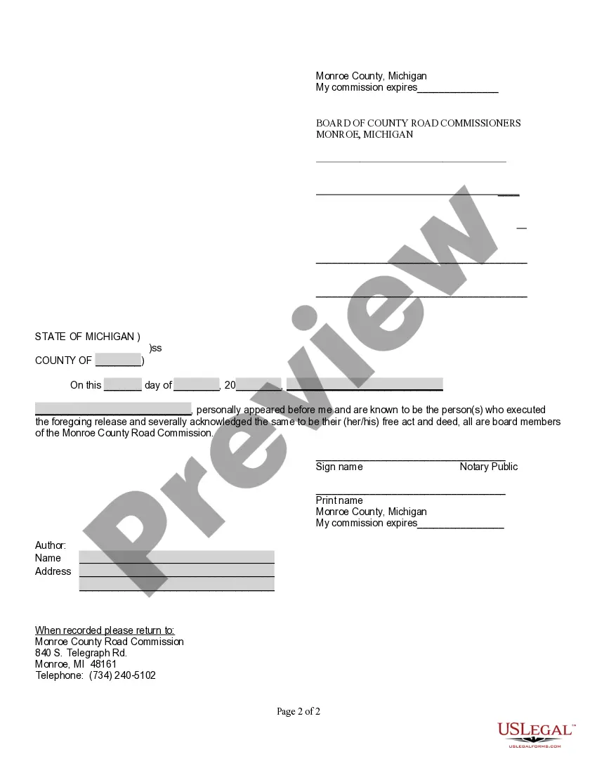 Get Dedicated Highway & Utility Easement Preview Dedicated Highway & Utility Easement