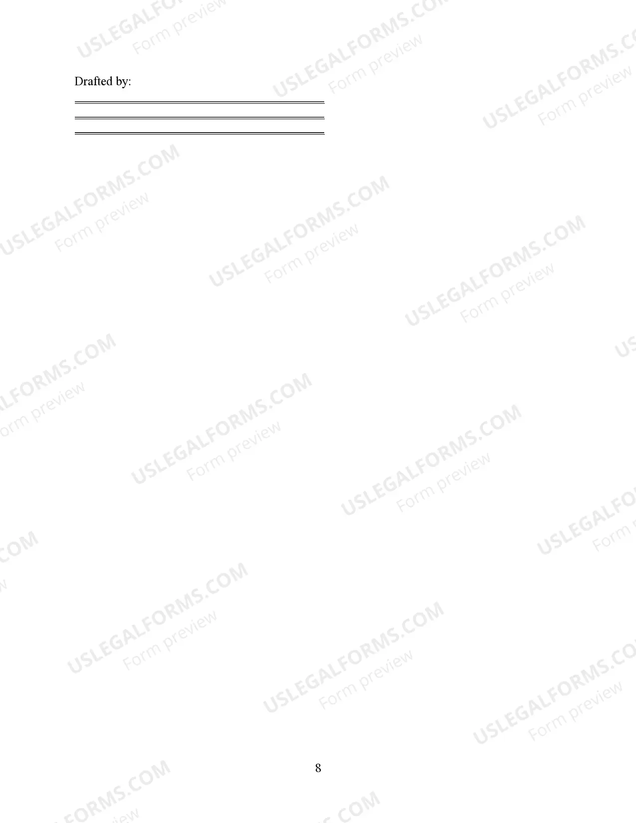 Preview Private Road Easement Agreement