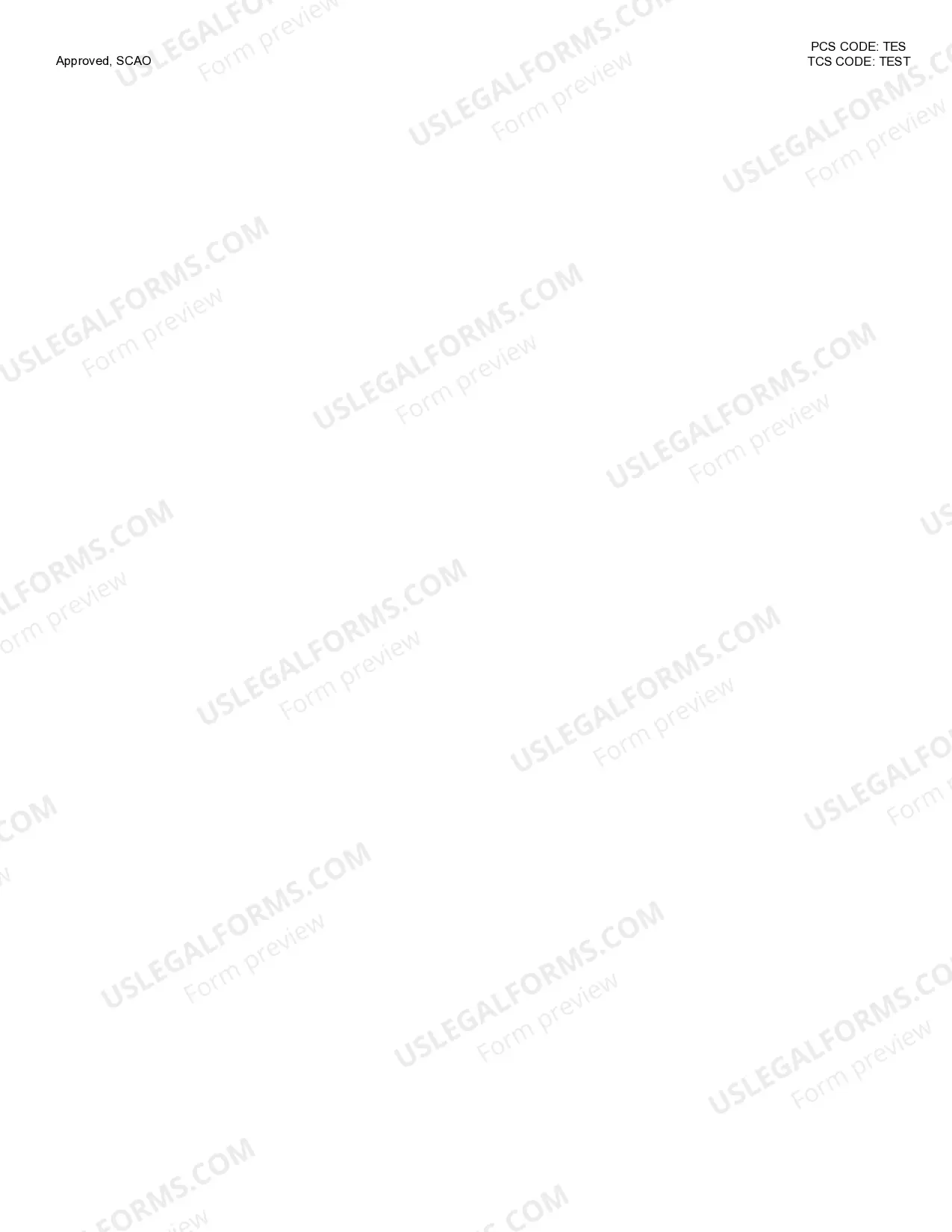 Preview Summary Administration Package for Small Estates